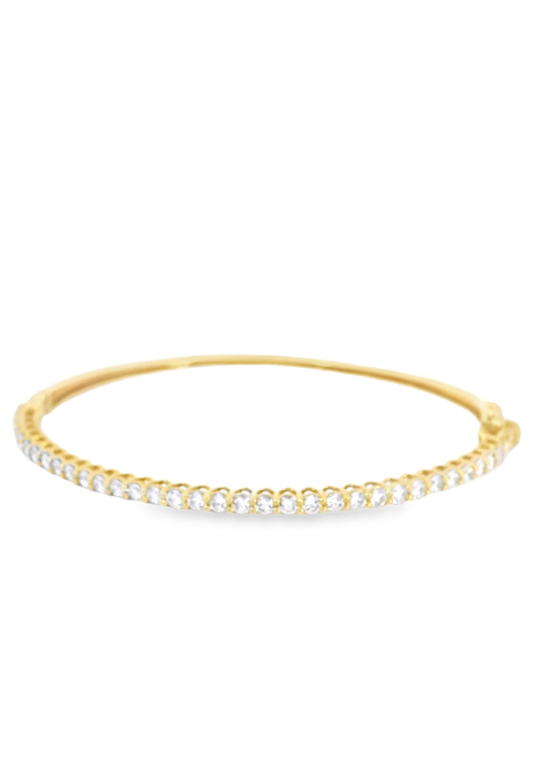 1.72Ct Round Brilliant Cut Natural Diamond Bangle