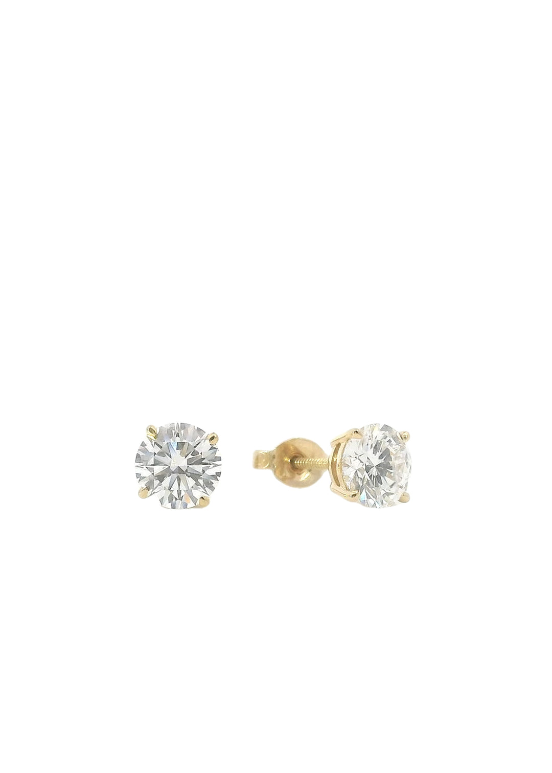 TW2.00ct Round Brilliant Cut Lab-Grown Diamond Studs