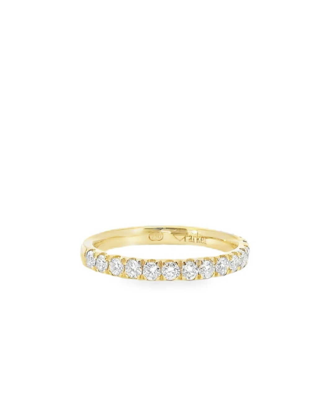 Round Brilliant Microclaw Set Eternity Ring