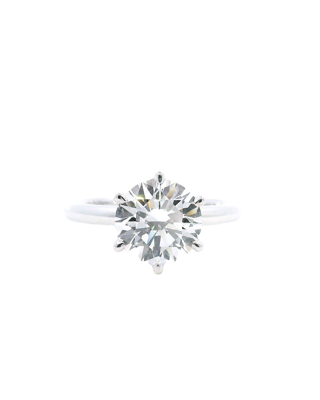 1.70Ct Round Brilliant Natural Diamond Christina Solitaire