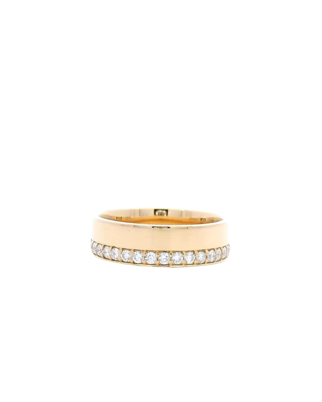 Half Diamond Edge Band