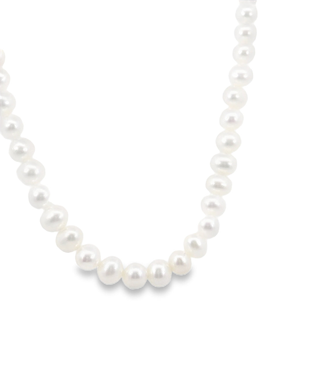 Harper Rounded Freshwater Pearl Strand Necklace