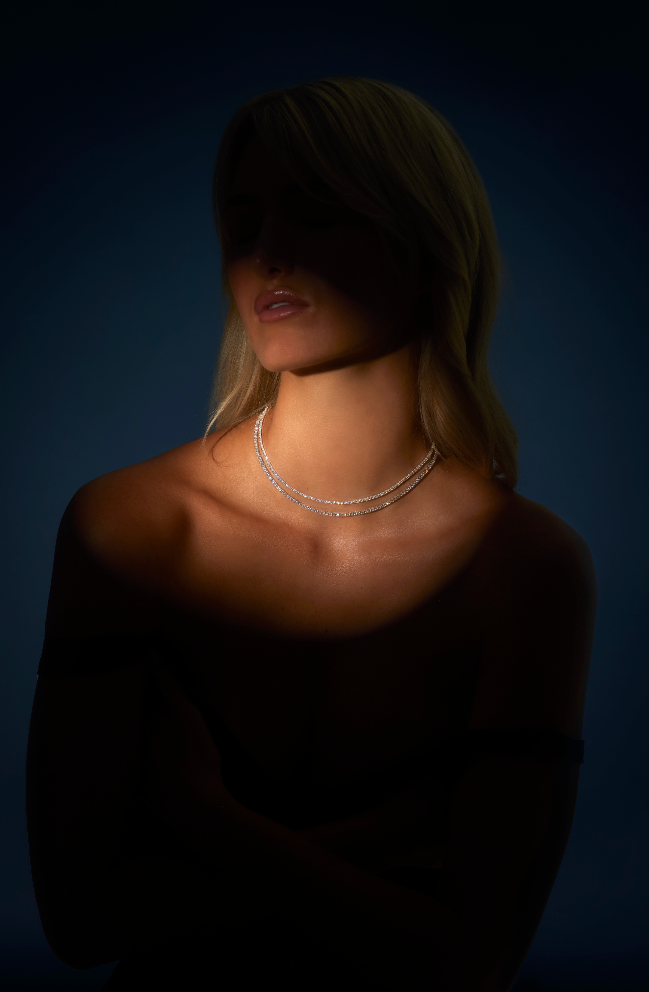 8.00Ct Round Brilliant Cut Lab-Grown Diamond Classic Set Tennis Necklace