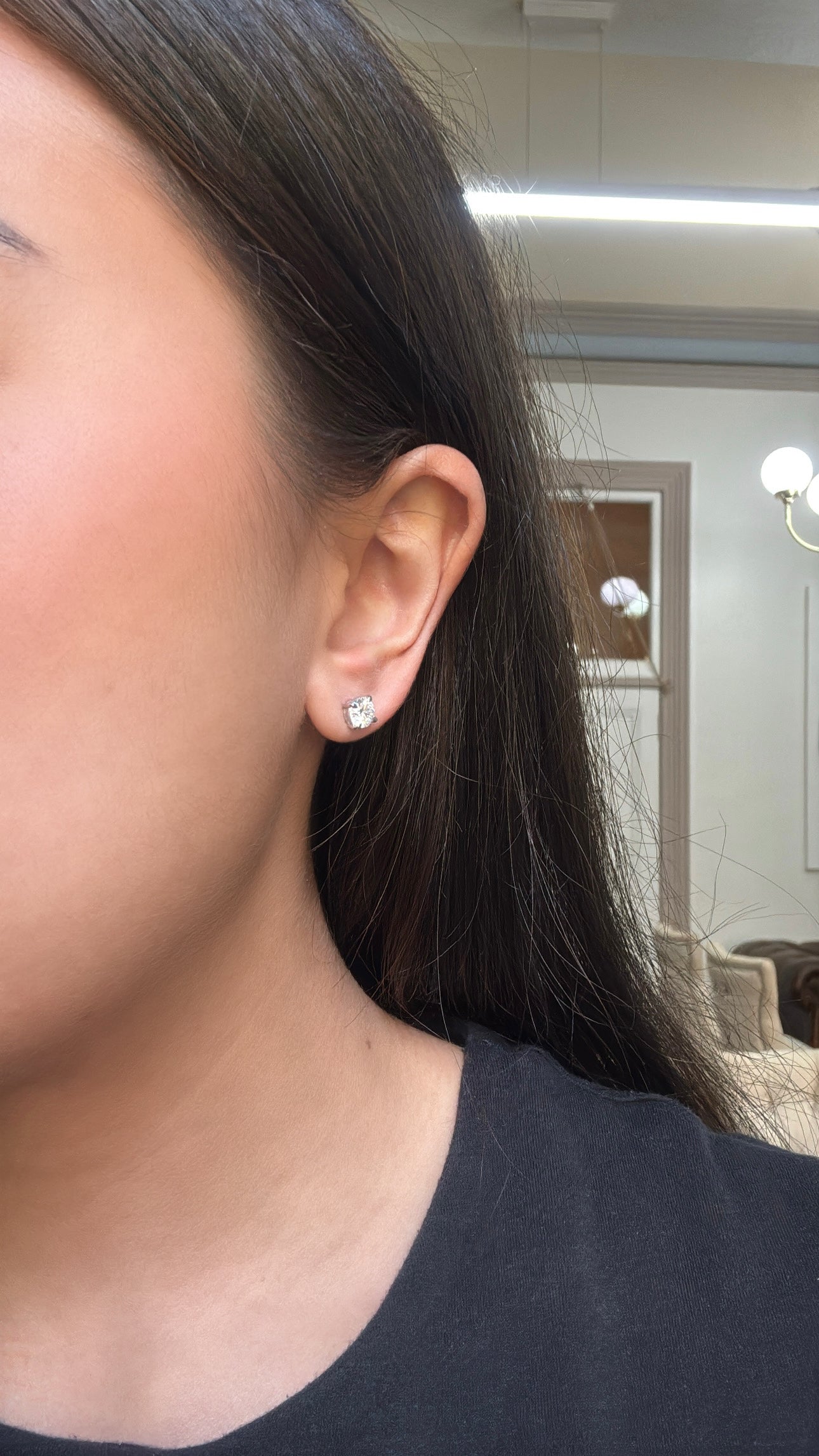 TW1.40ct Round Brilliant Cut Lab-Grown Diamond Studs