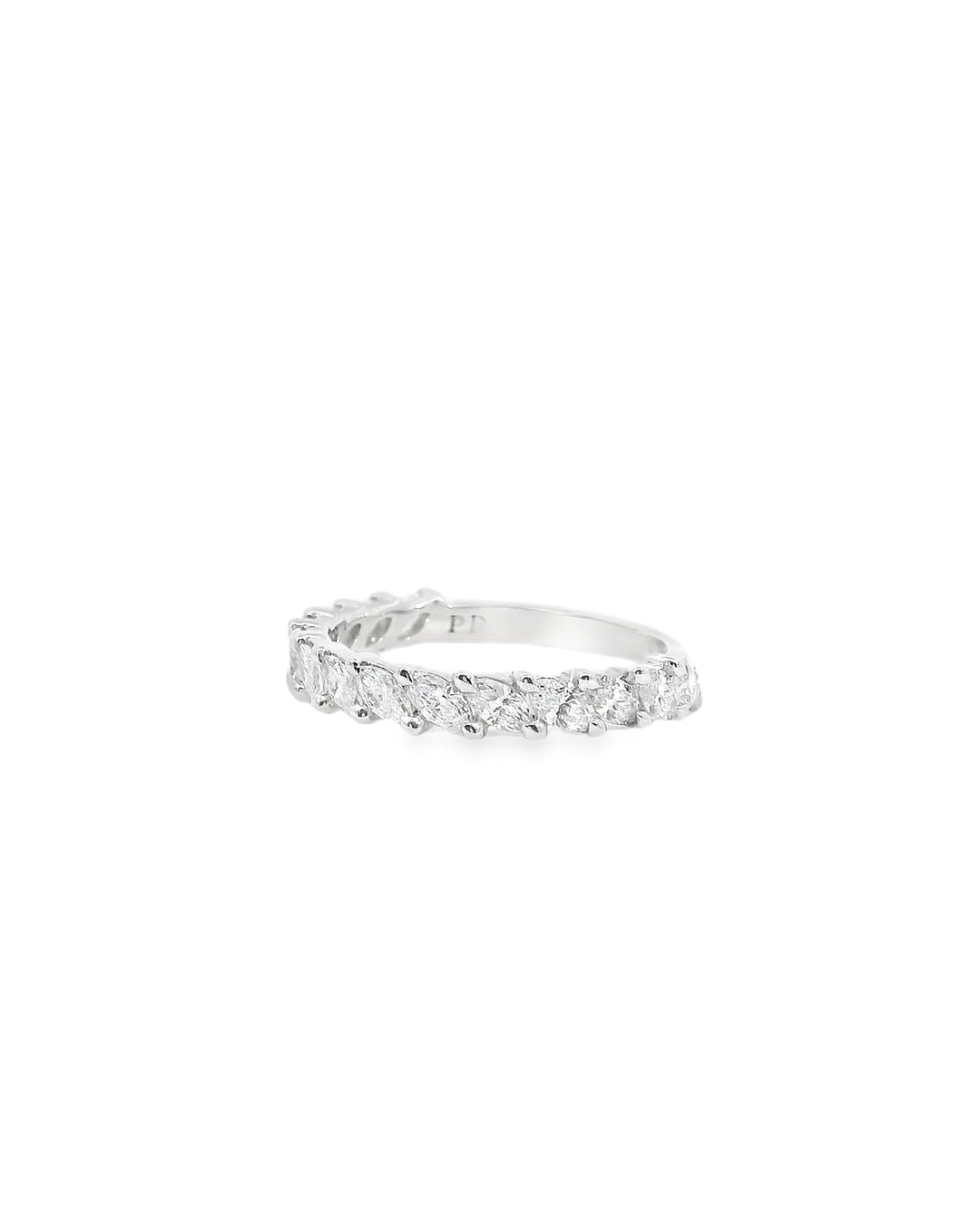 1.05ct Marquise Cut Lab-Grown Diamond Slanted Set