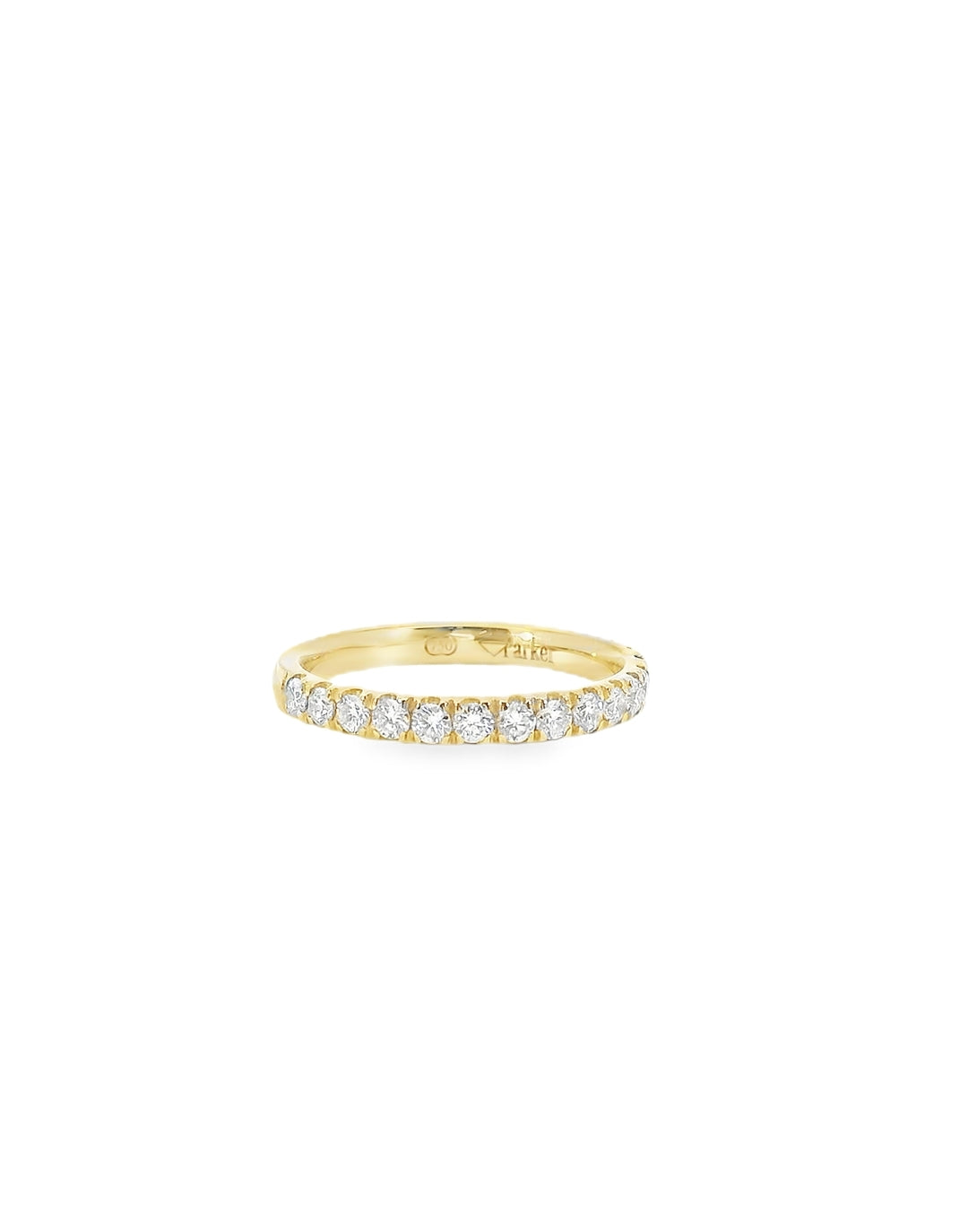 0.60ct Microclaw Set Lab-Grown Diamond Wedding Band