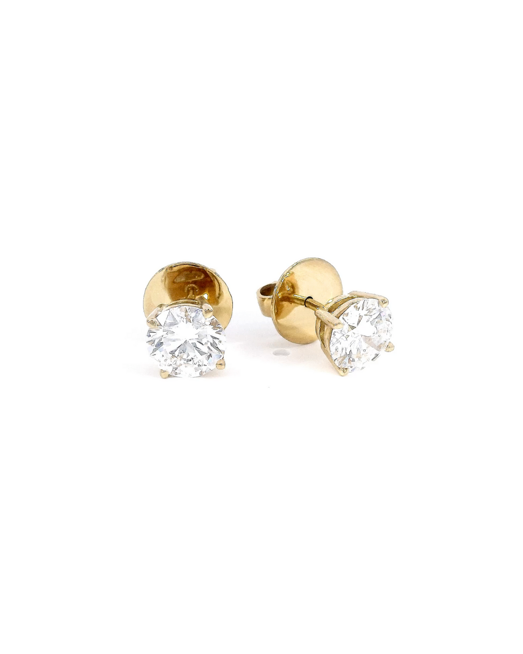TW2.00ct Round Brilliant Cut Lab-Grown Diamond Studs
