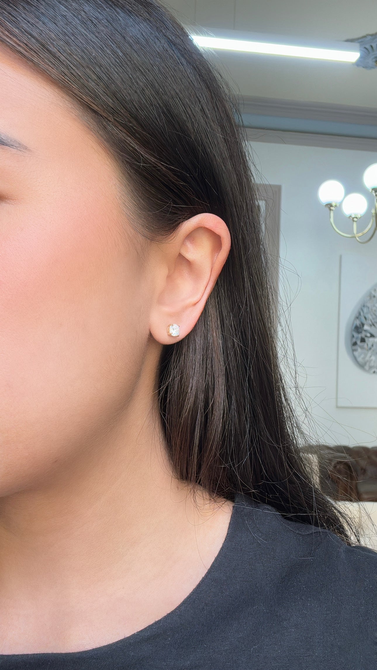 TW1.00Ct Round Brilliant Cut Lab-Grown Diamond Studs