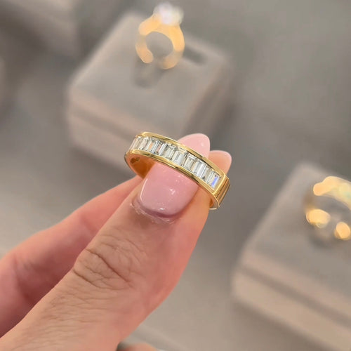 Channel Set Eternity Band