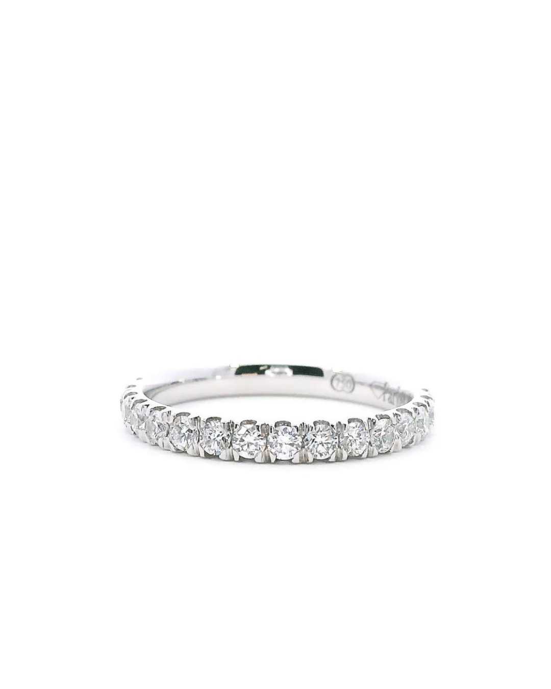 0.50Ct Microclaw Set Lab-Grown Diamond Wedding Band