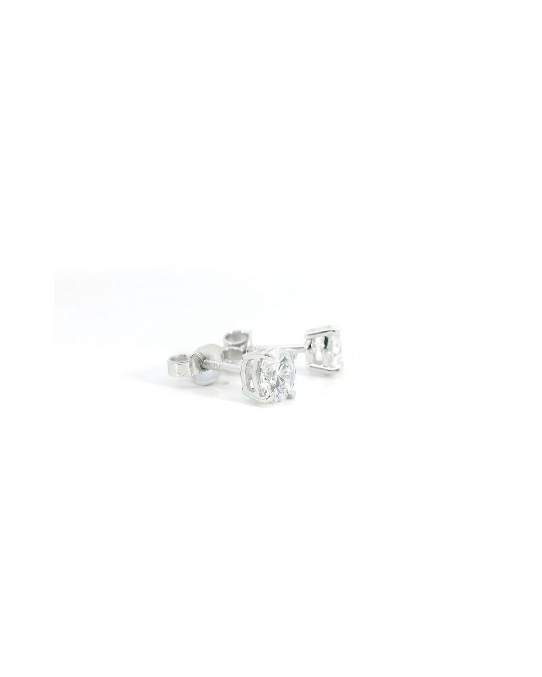 TW1.00ct Round Brilliant Cut Lab-Grown Diamond Studs