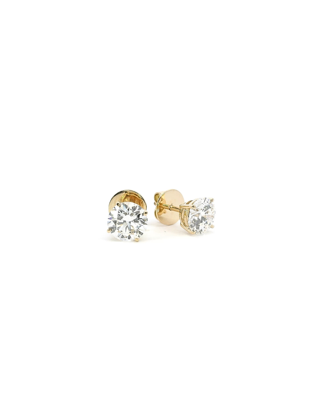 TW3.00ct Round Brilliant Cut Lab-Grown Diamond Studs