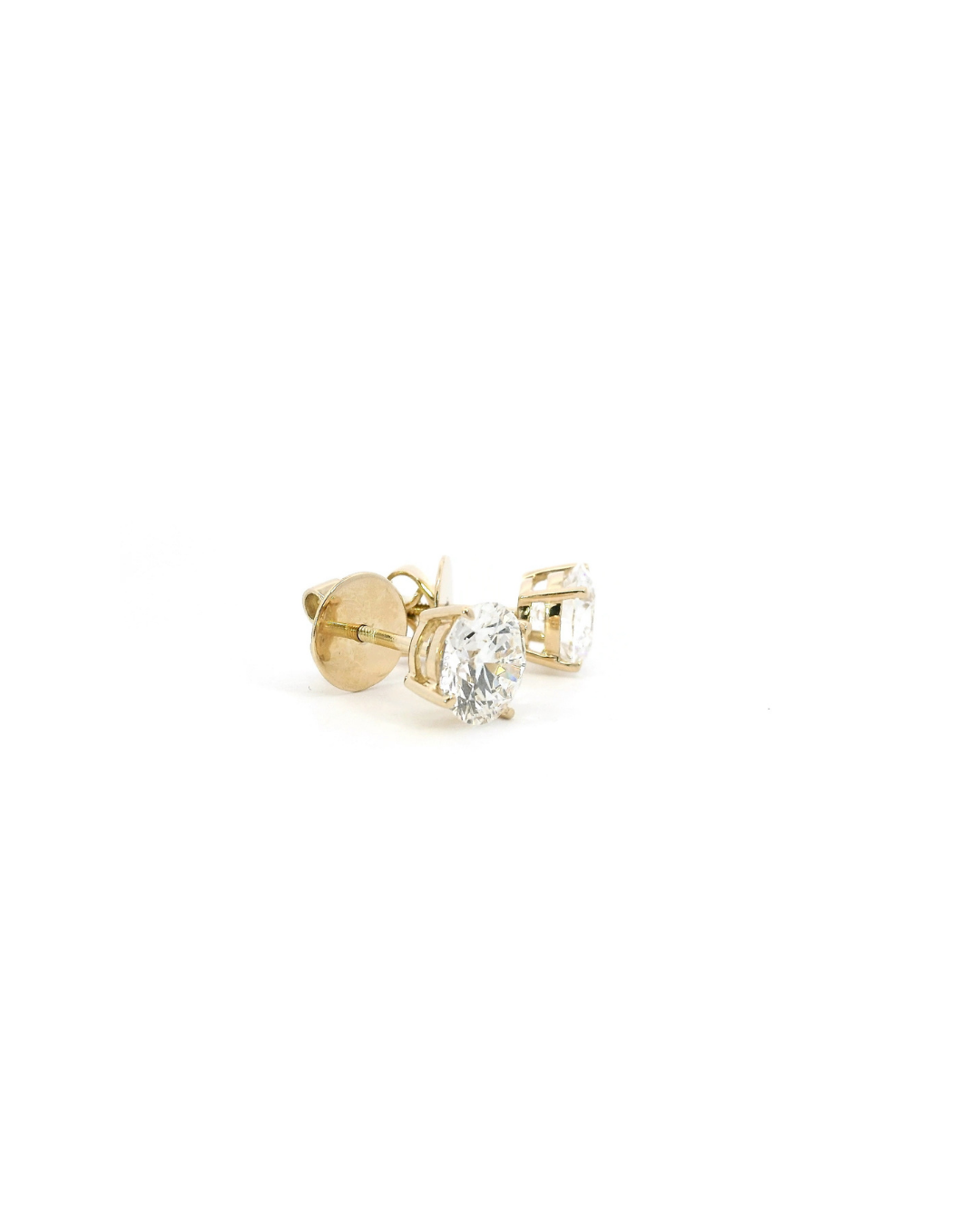 TW3.00ct Round Brilliant Cut Lab-Grown Diamond Studs