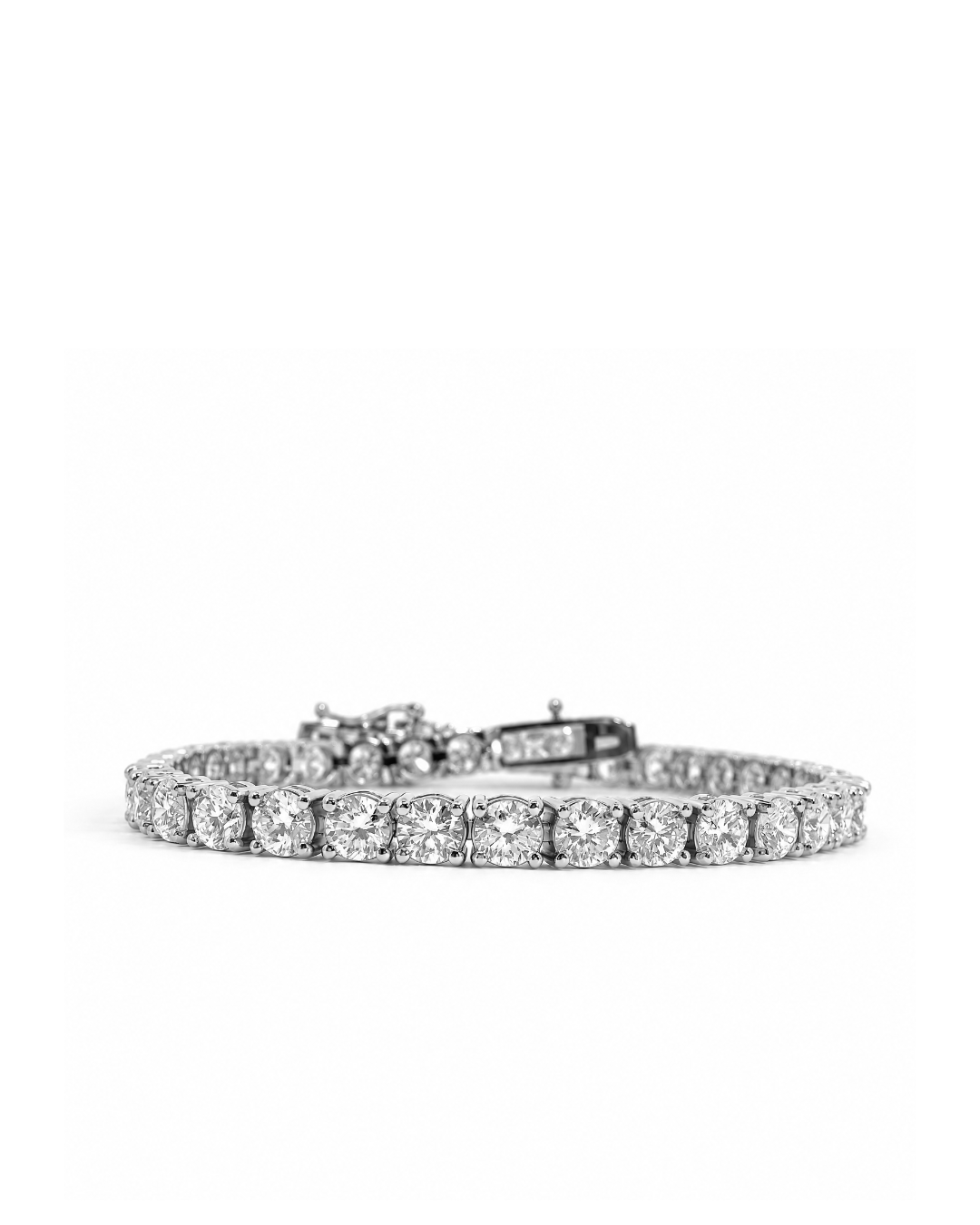 10.14Ct Round Brilliant Cut Classic Set Lab-Grown Diamond Tennis Bracelet
