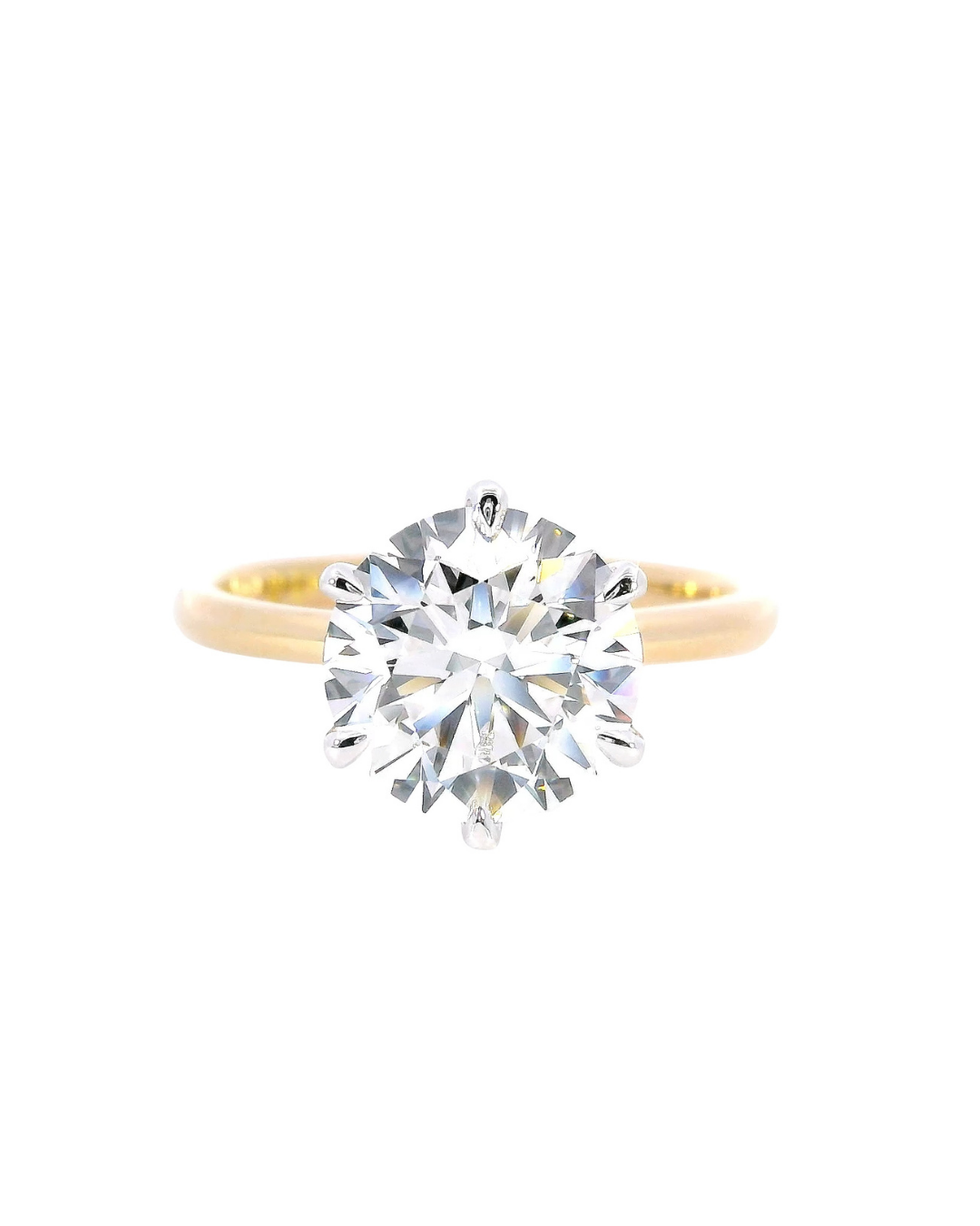 2.53Ct Round Brilliant Cut Lab-Grown Diamond Christina Design