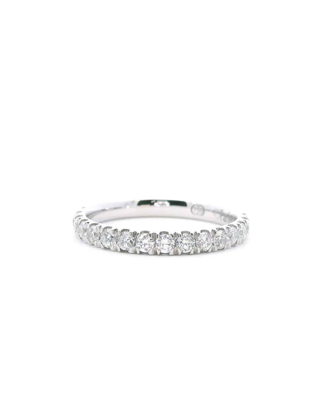 0.50Ct Microclaw Set Lab-Grown Diamond Wedding Band