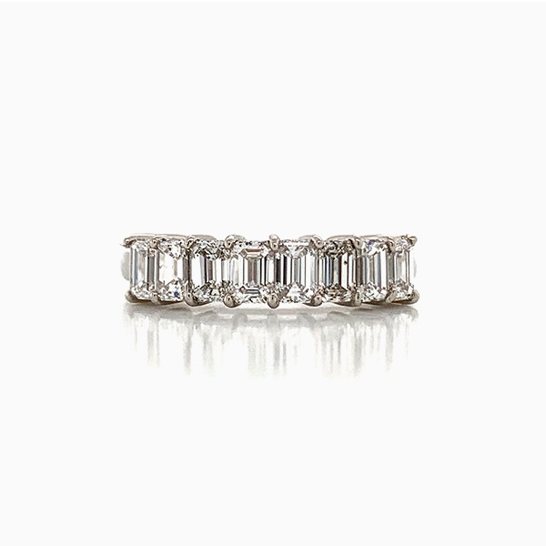 Classic Pink Sapphire & Diamond Linea Ring | Gerard McCabe | 60711